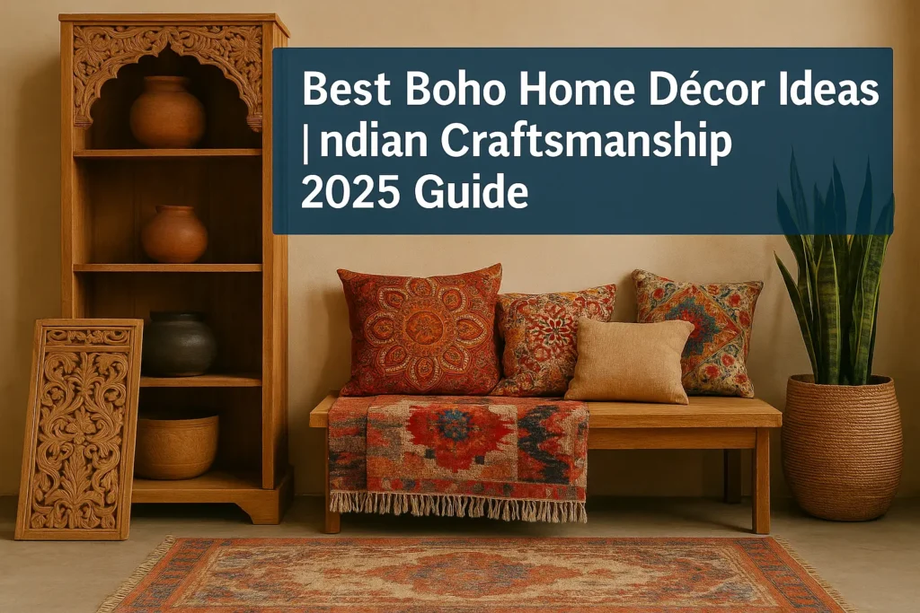 Boho Home Decor Craftmanship