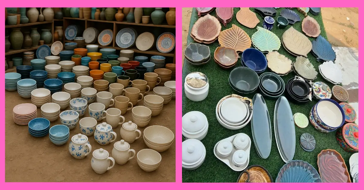 banjara market crockery