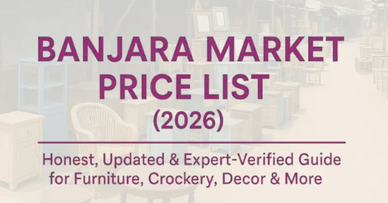 Banjara Market Price List